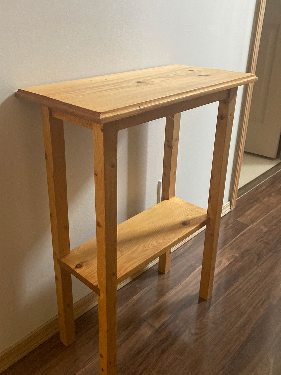 Contemporary and Rustic End Tables