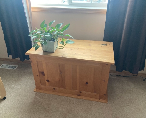 Pine Blanket Chest