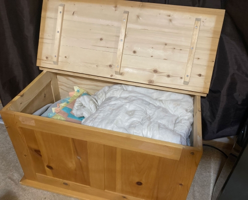 Pine Blanket Chest