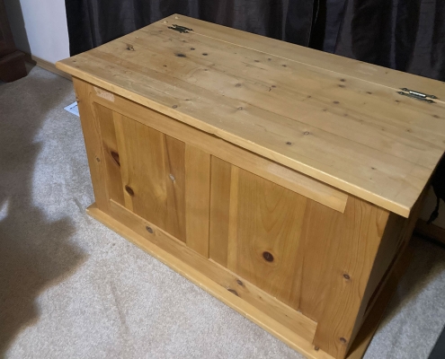 Pine Blanket Chest