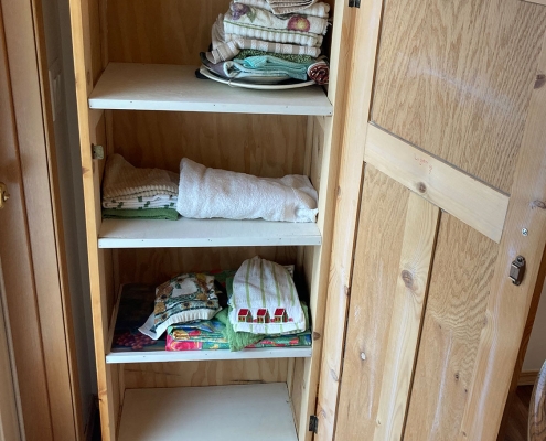 Contemporary Pantry Shelf