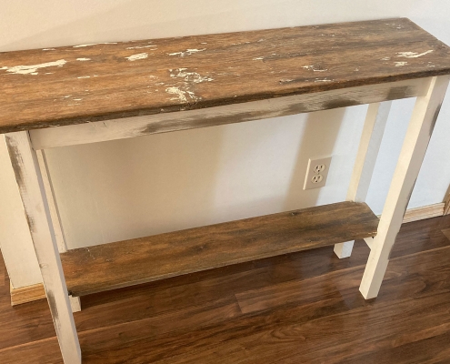 Rustic Entrance Hall Table