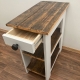 Contemporary and Rustic End Tables
